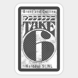 Take 6 Historic 60's Fashion Label Sticker